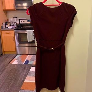 Express Maroon Dress